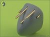 Master AM-48-023 P-38 Lightning late type armament (.50 cal Brownings with covered cooling jackets, 20mm cannon tips) (1:48)